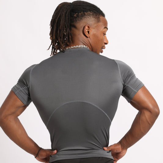 Grey Compression T-Shirt