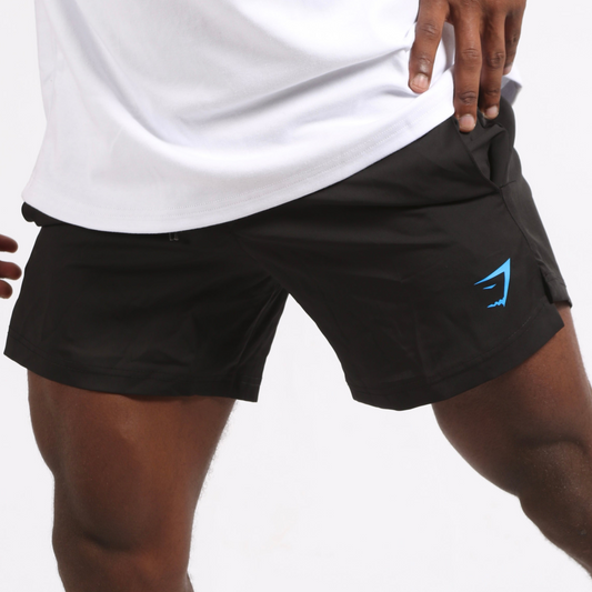 Black Lycra Training Shorts