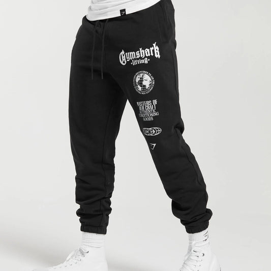 Black Global Lifting Joggers